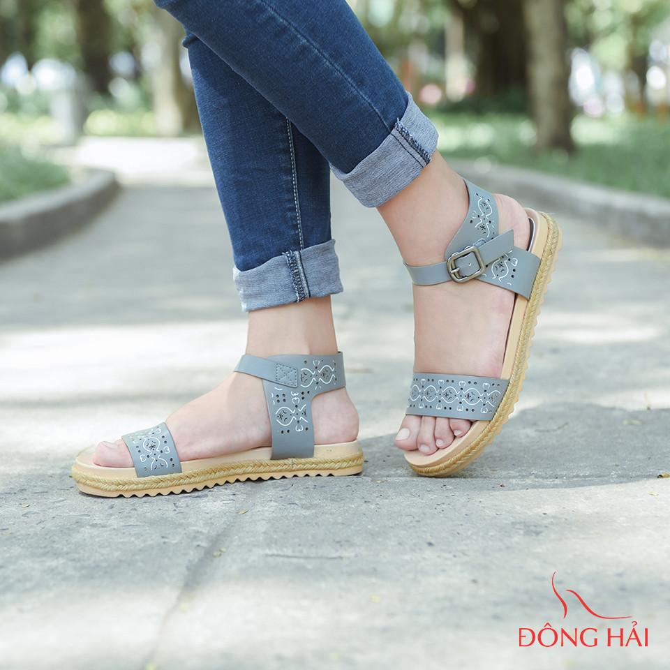 Giày Sandal Đế Bằng Nữ Đông Hải WSD85C4X