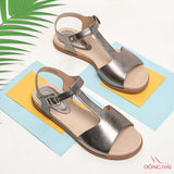 Giày Sandal Đế Bằng Nữ Đông Hải WSD85E5G 1