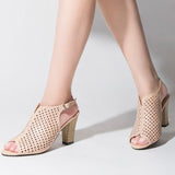 Giày Sandal Cao Gót Nữ Đông Hải WSC9717K 1 
