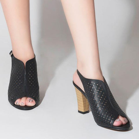 Giày Sandal Cao Gót Nữ Đông Hải WSC9717D 1