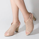 Giày Sandal Cao Gót Nữ Đông Hải WSC9717K