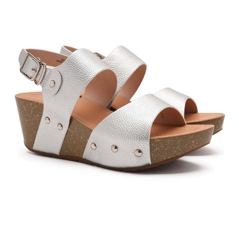 Giày sandal đế xuồng nữ Đông Hải WSX85F1G 1