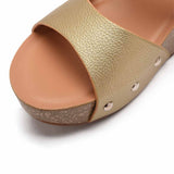 Giày sandal đế xuồng nữ Đông Hải WSX85F1V 3