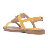 Sandal đế bằng nữ Đông Hải WSD85F4