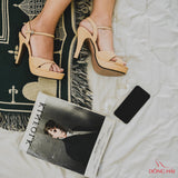Giày Sandal Cao Gót Nữ Đông Hải WSC9703K 