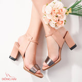 Sandal cao gót nữ Đông Hải WSC85E7H