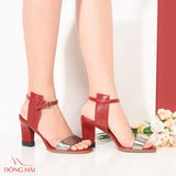 Sandal cao gót nữ Đông Hải WSC85E7R