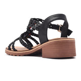 Sandal cao gót nữ Đông Hải WSC8818D