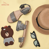 Giày Sandal Đế Bằng Nữ Đông Hải WSD85C4G