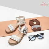 Giày Sandal Đế Bằng Nữ Đông Hải WSD85C4W