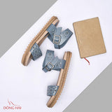 Giày Sandal Đế Bằng Nữ Đông Hải WSD85C4X