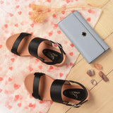 Giày Sandal Đế Bằng Nữ Đông Hải WSD85F3D