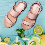 Giày Sandal Đế Bằng Nữ Đông Hải WSD85F3H 