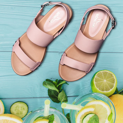 Giày Sandal Đế Bằng Nữ Đông Hải WSD85F3H 
