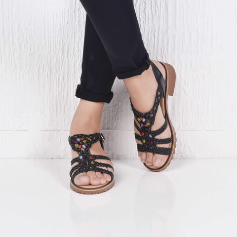Sandal cao gót nữ Đông Hải WSC8818D