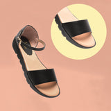 Giày sandal đế bằng nữ Đông Hải WSD96B6D