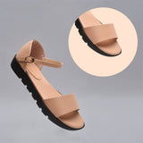 Giày sandal đế bằng nữ Đông Hải WSD96B6K